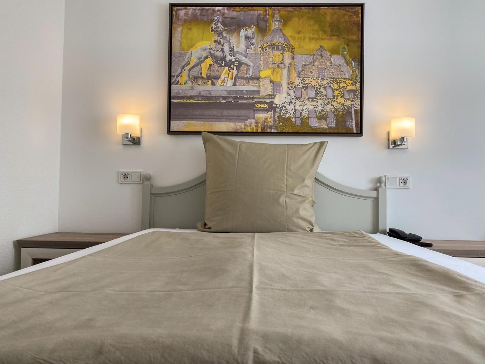 Hotel Angerland Garni Ратінген Екстер'єр фото